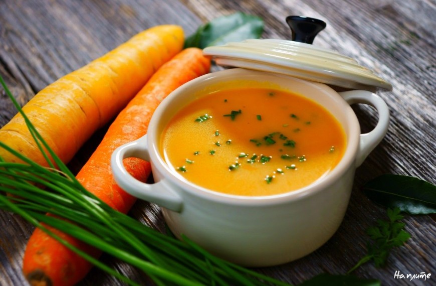 Детский морковный суп