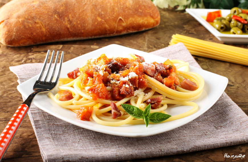 Спагетти "карбонара"