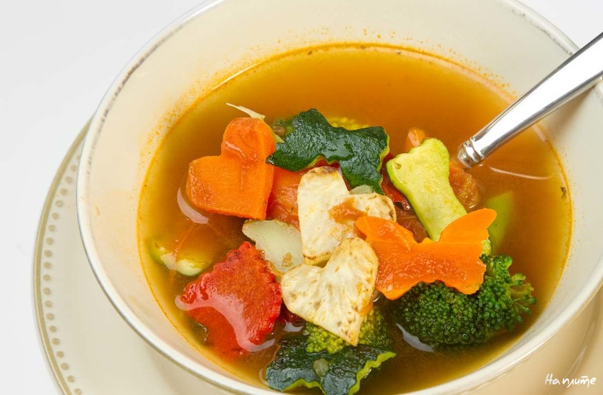 Вегетарианский суп для детей